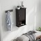 Bathroom Wall Mount Storage Cabinet Single Door with Height Adjustable Shelf for Home Storage